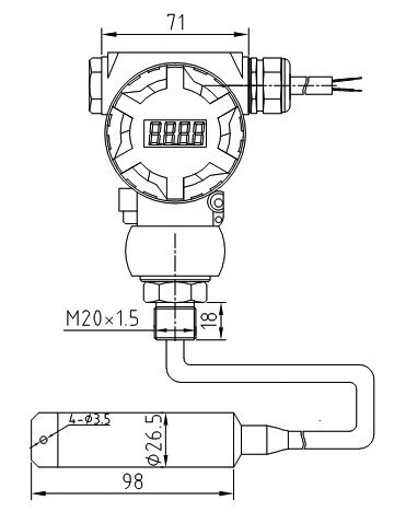 PTL601S尺寸圖