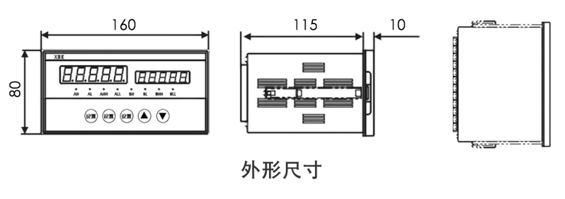 WCL-103尺寸圖